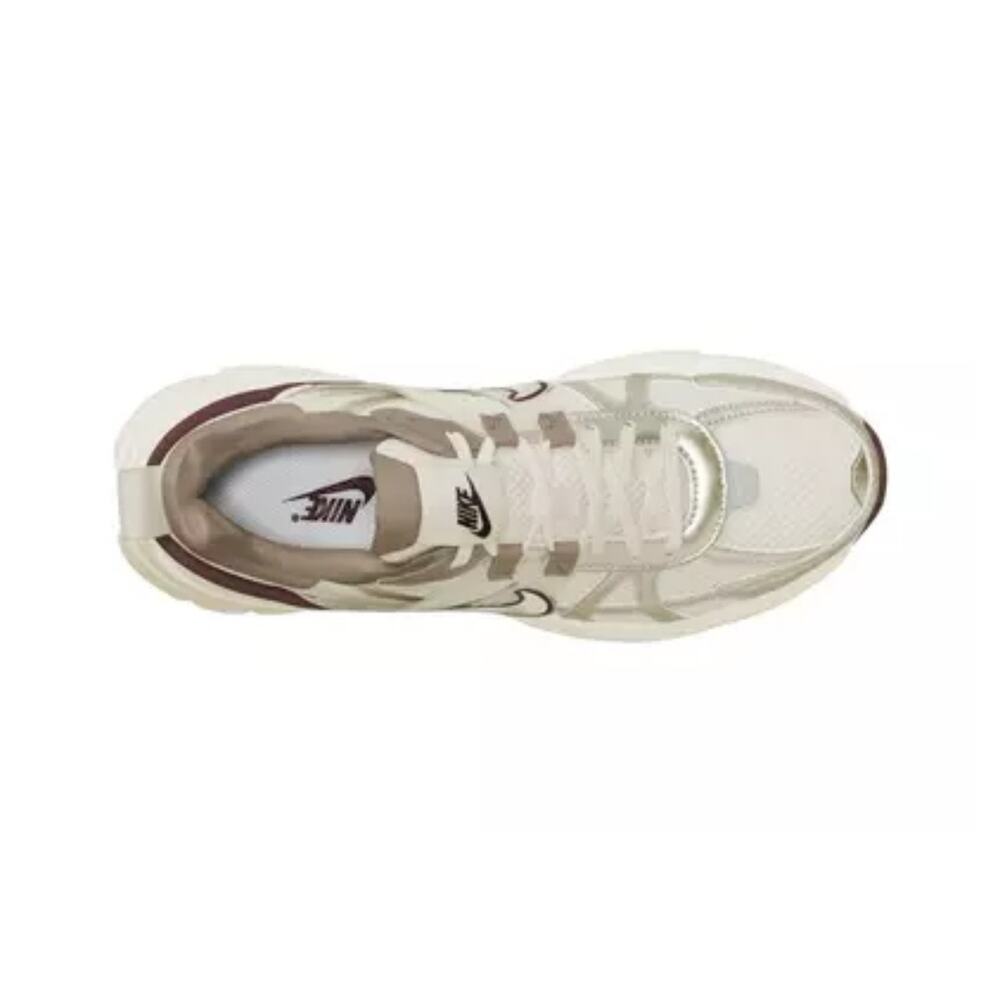 Nike V2K Run "Lt Orewood Brn/Light Bone/Khaki/Earth" Sneaker Womans Size 12 - Picture 3 of 7